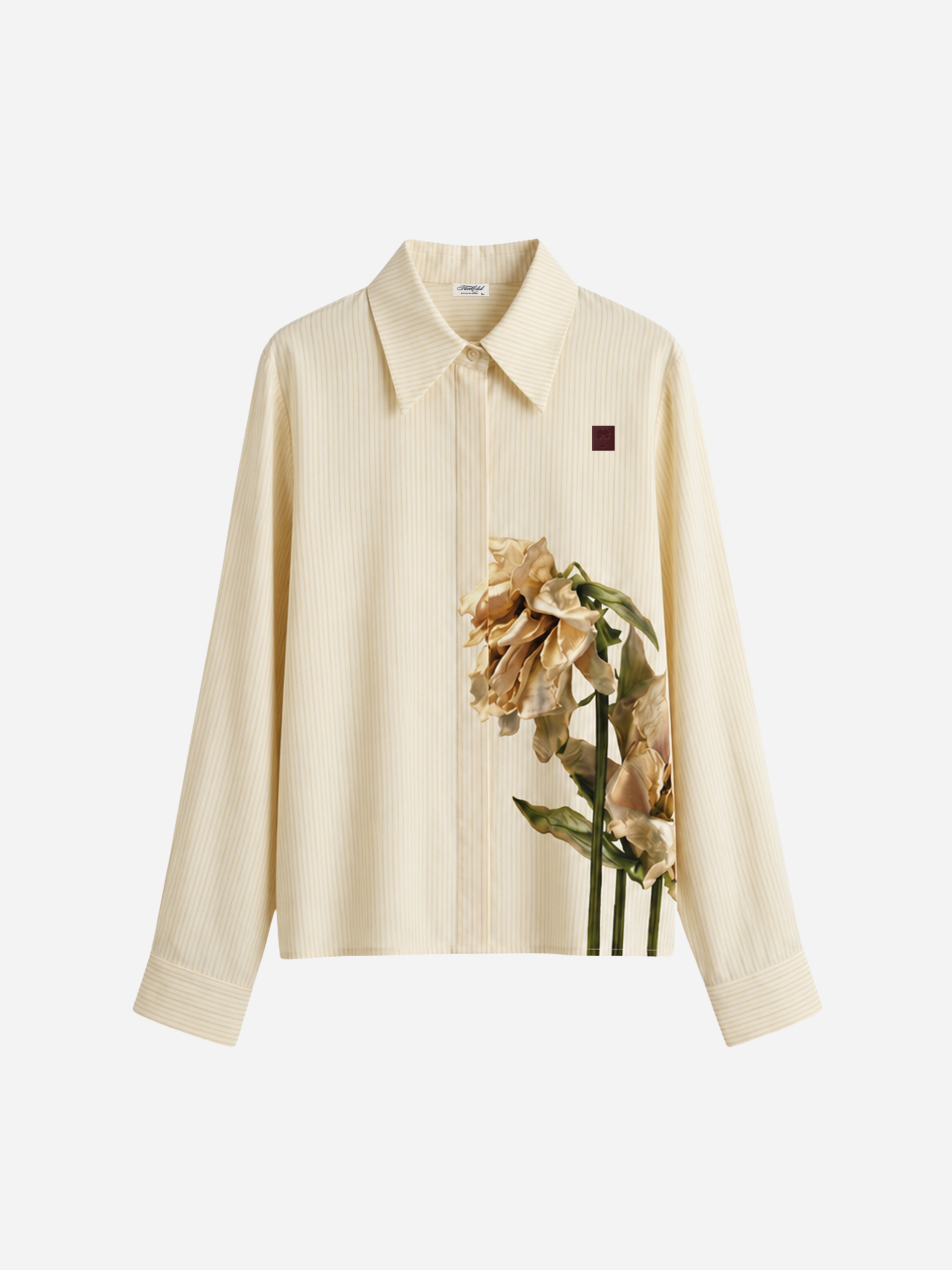 SadFlower Cream Shirt