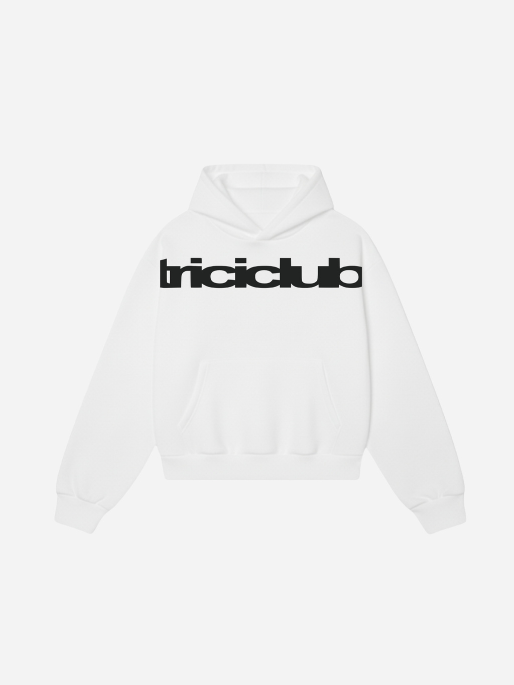 BASIC WHITE HOODIE