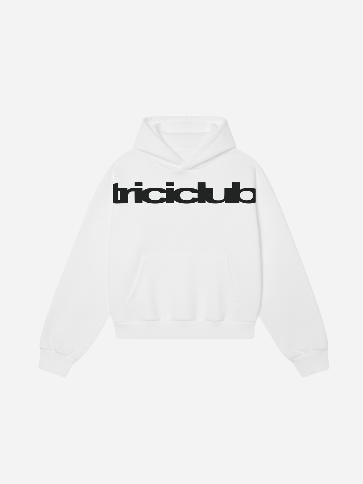 BASIC WHITE HOODIE