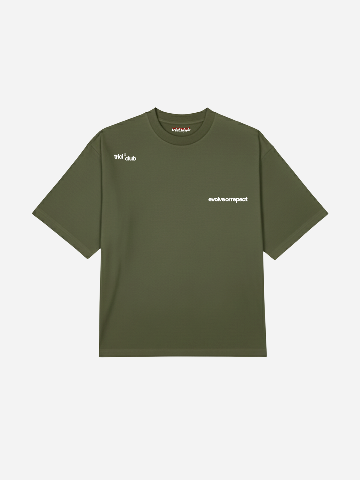 BASIC T-SHIRT IN MOSSGREEN