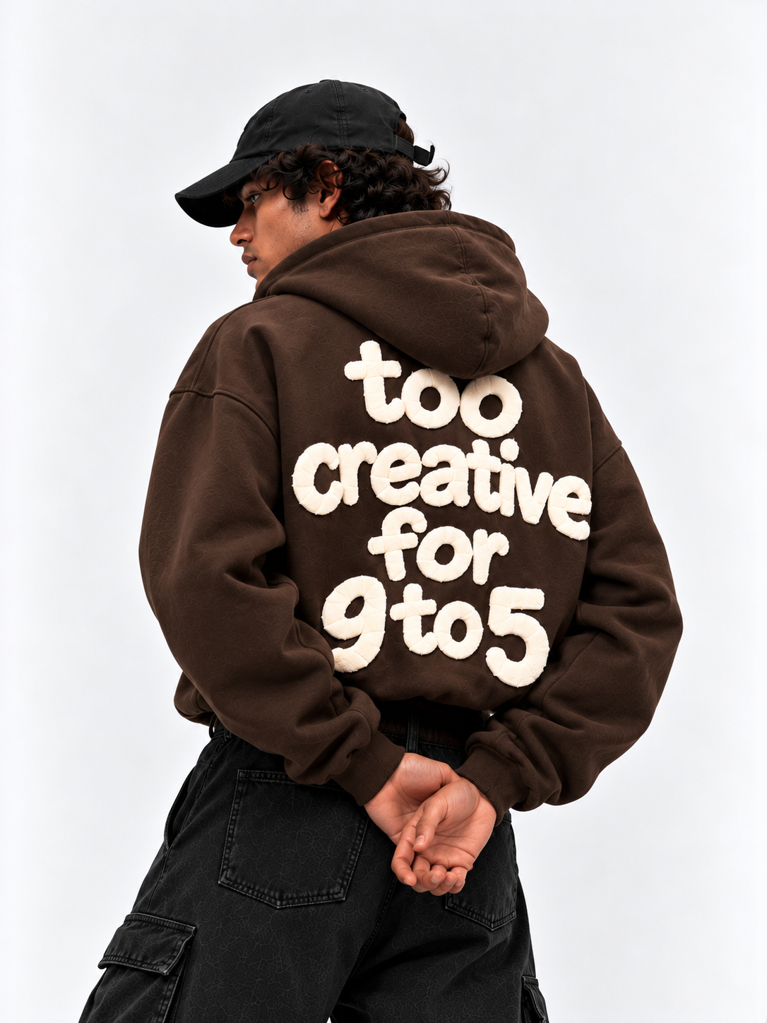 Creative Nerd Hoodie (Brown)