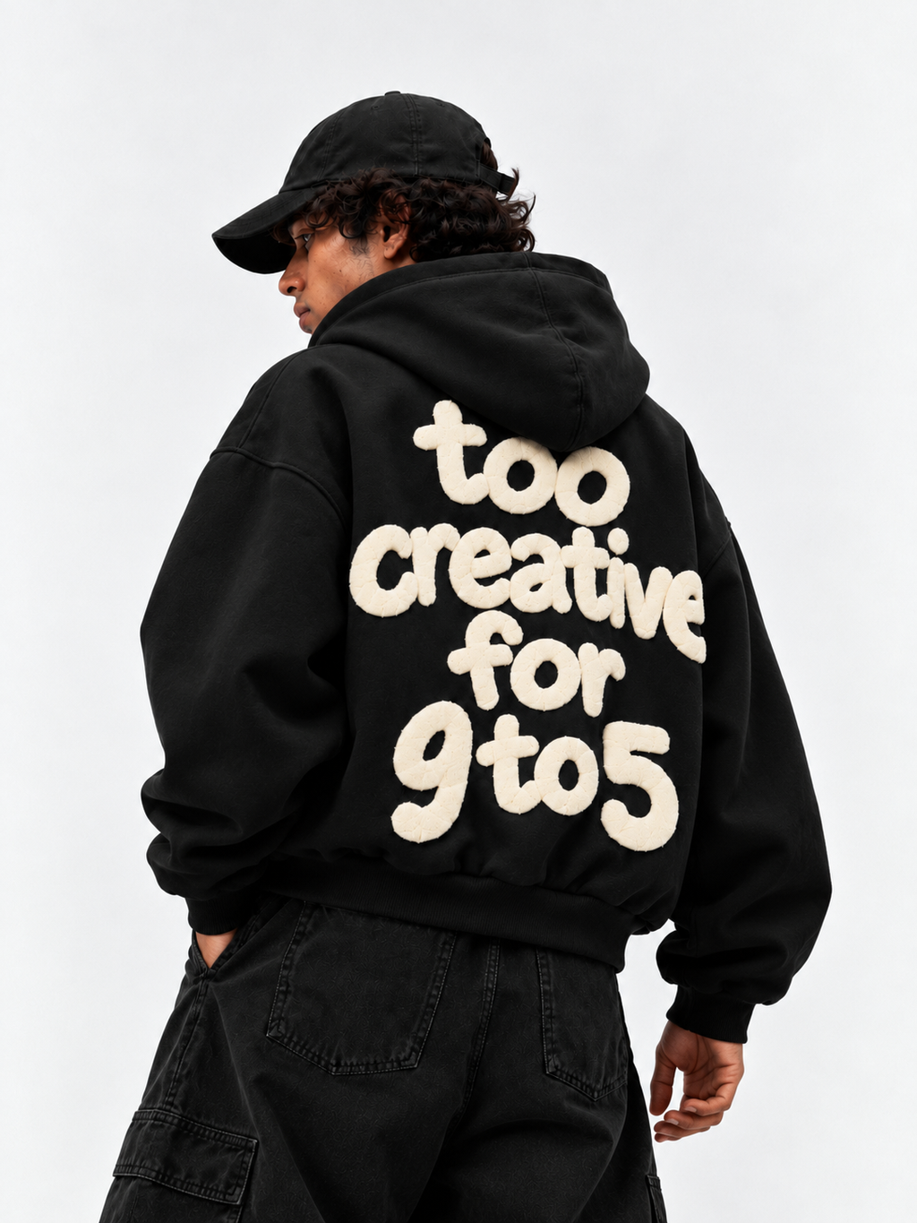 Creative Nerd Hoodie (Black)