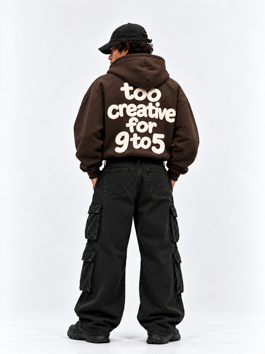 Creative Nerd Hoodie (Brown)