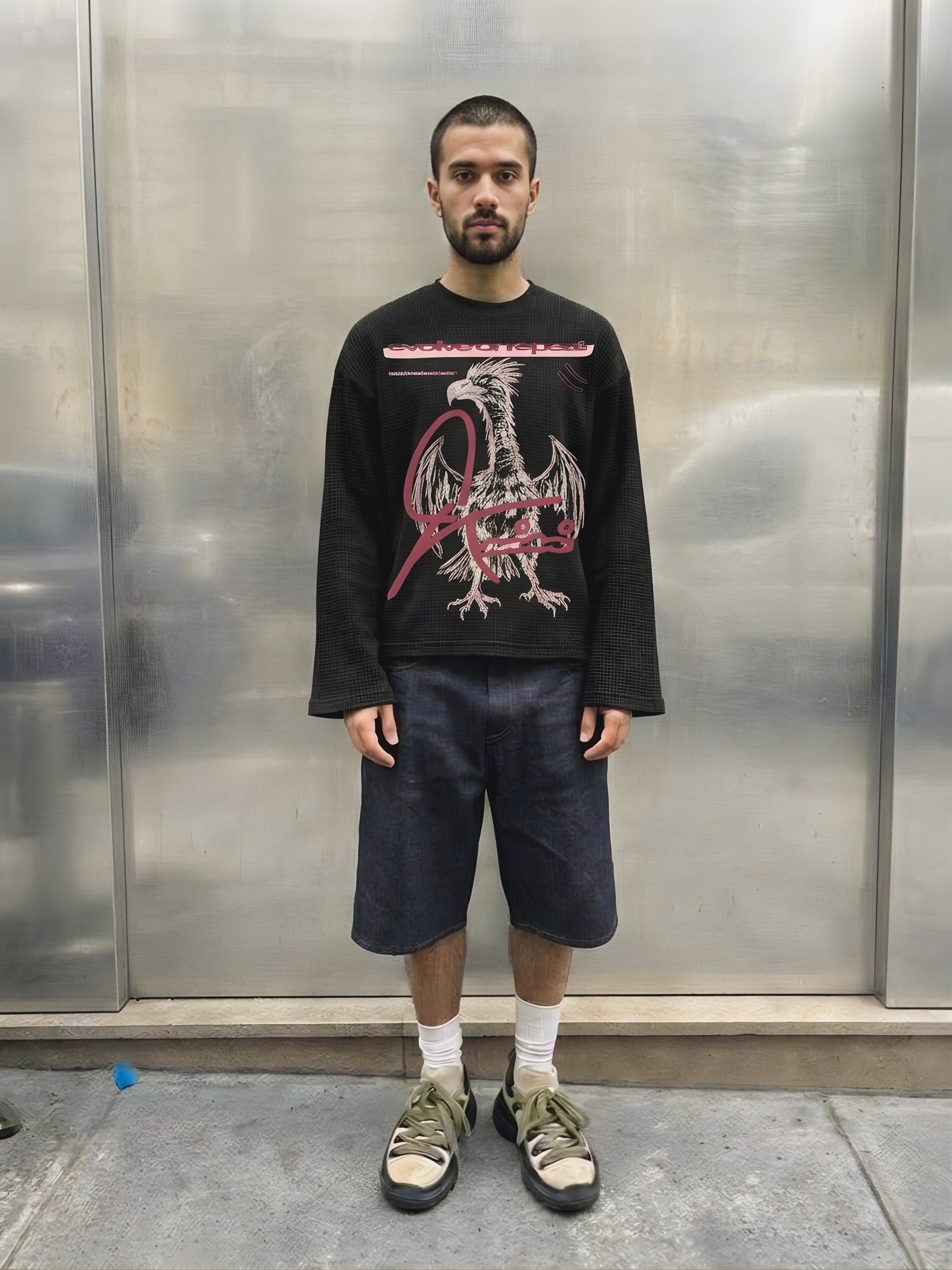 MEMBER LONG SLEEVE T-SHIRT BLACK