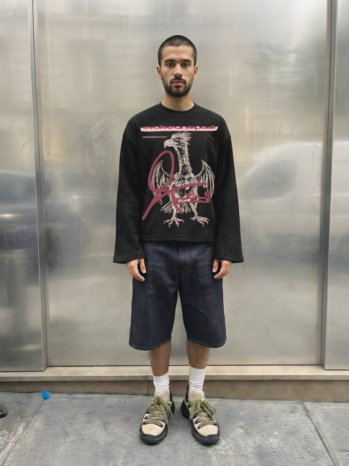 MEMBER LONG SLEEVE T-SHIRT BLACK