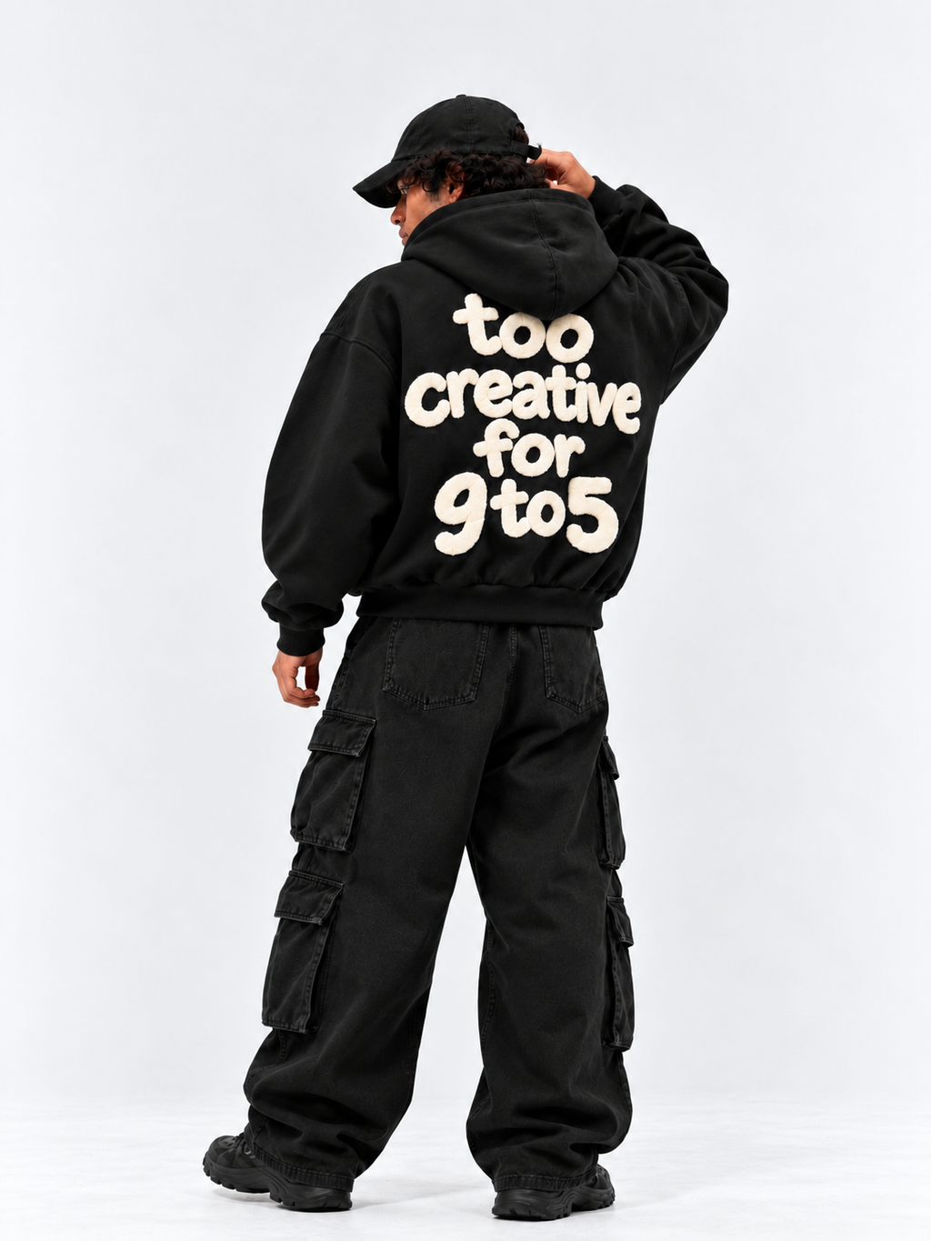 Creative Nerd Hoodie (Black)