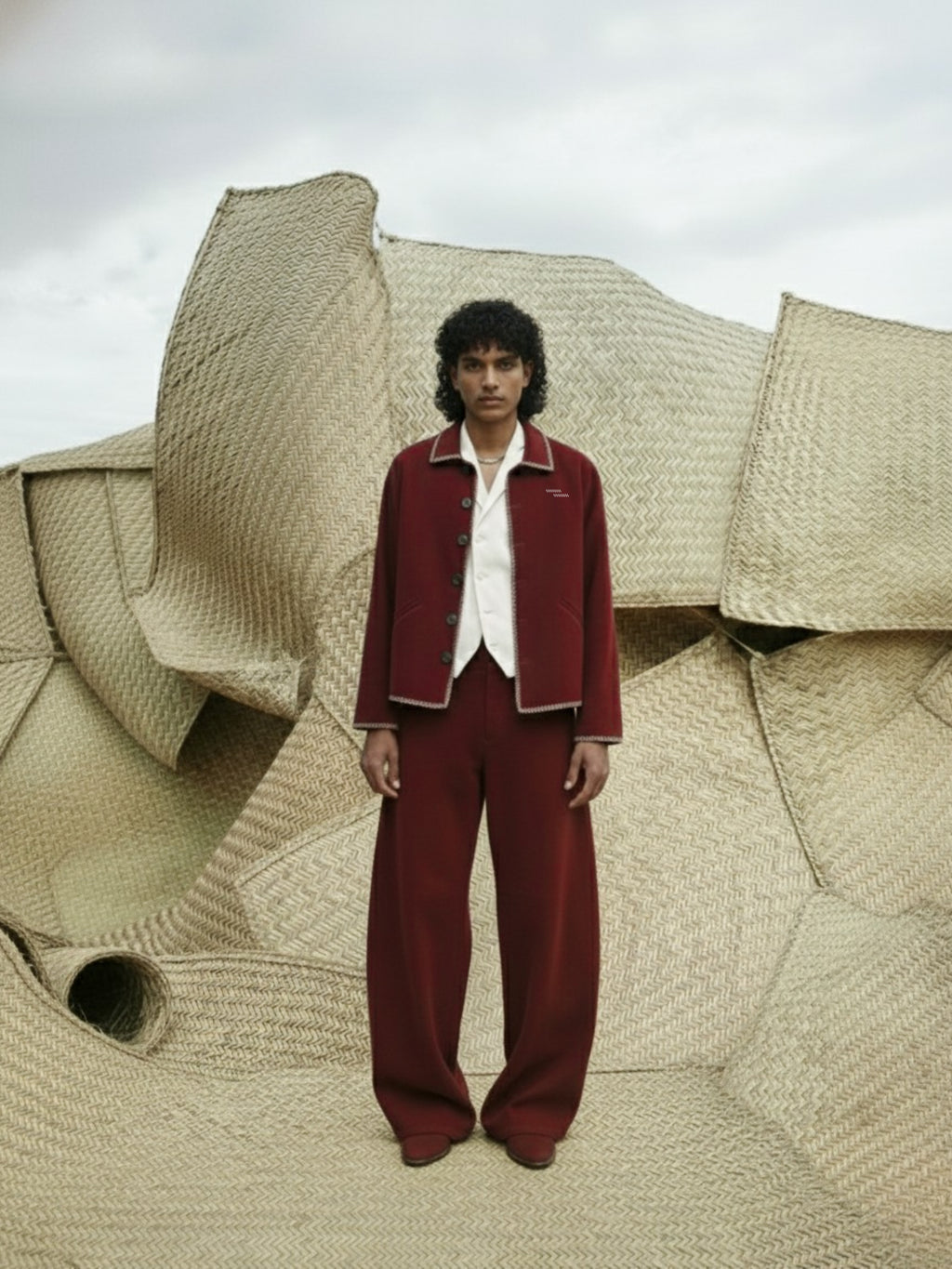 KARI SUEDE LEATHER PANT